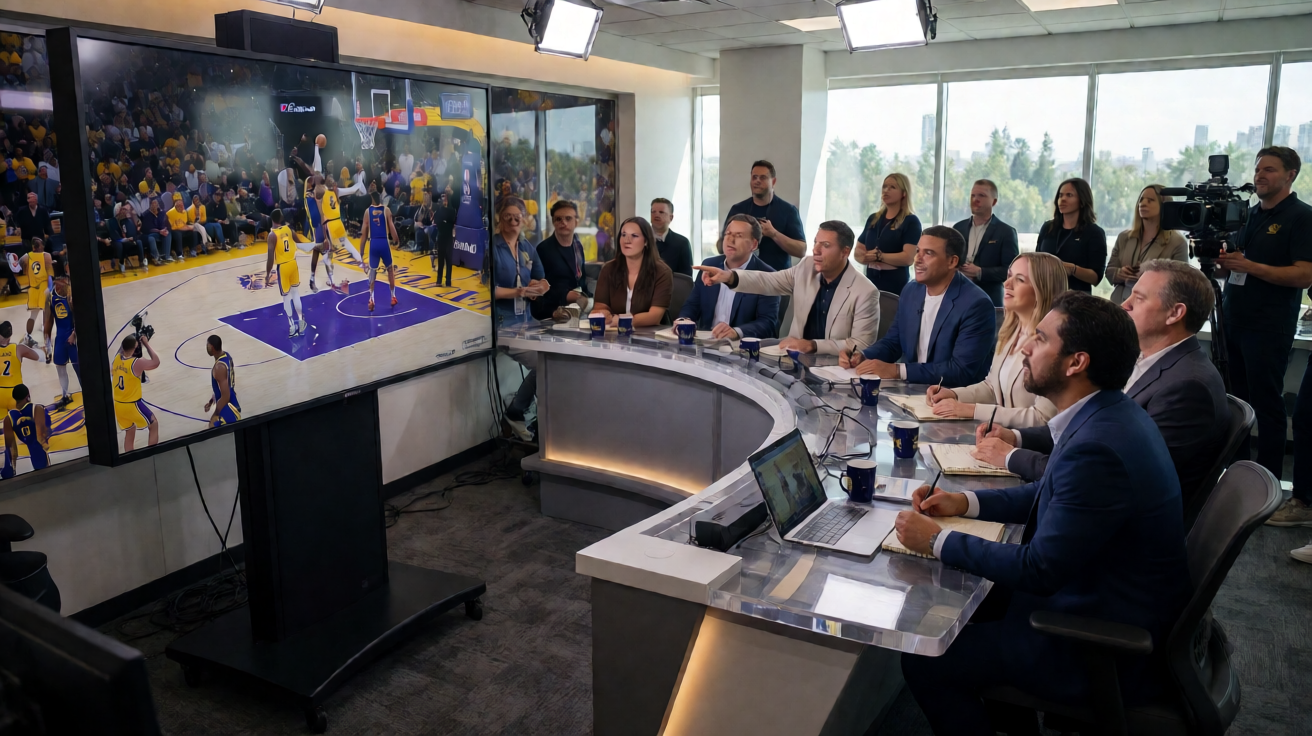 NBA季后赛激烈对抗：湖人与勇士天王山之战数据分析